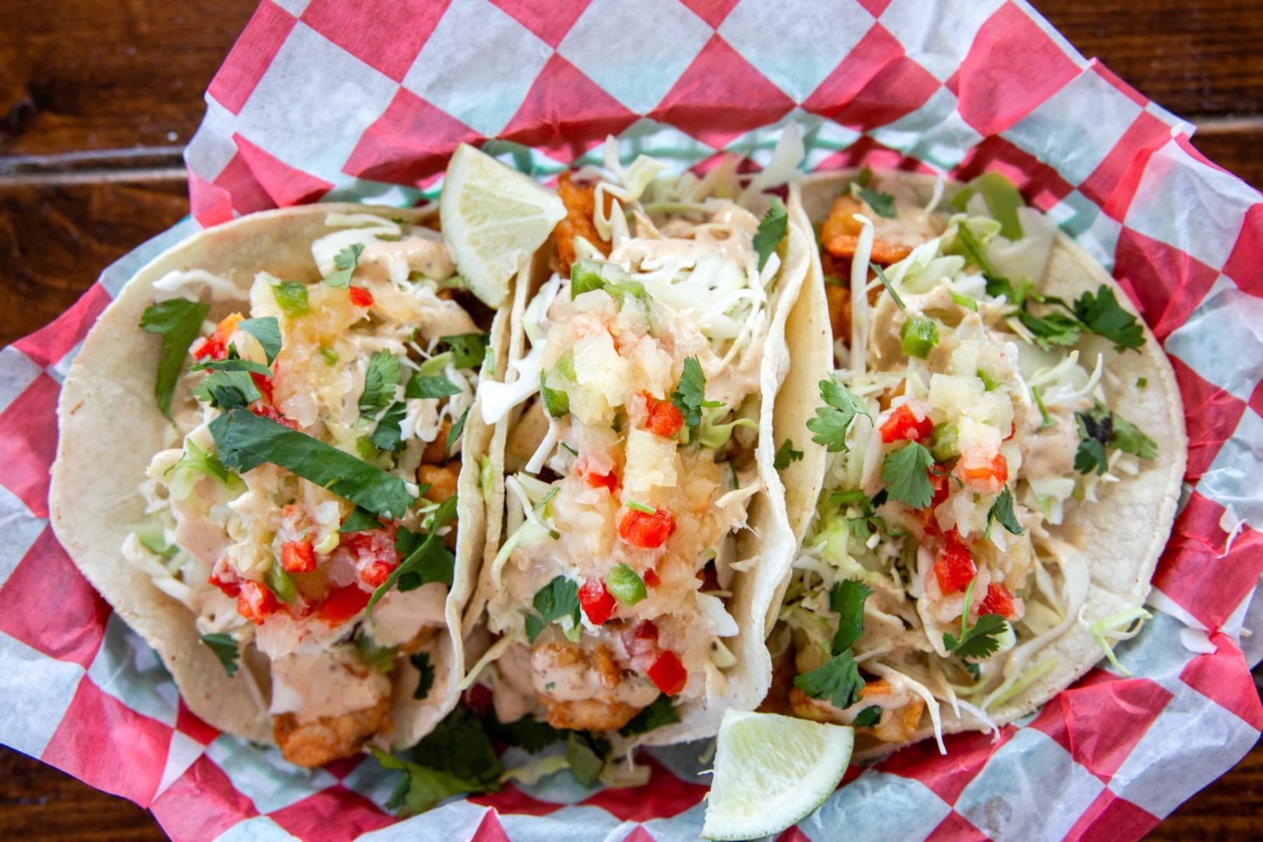 Pelon’s Baja Grill signature dishes Baja Fish Tacos
California Burrito
Carne Asada Fries